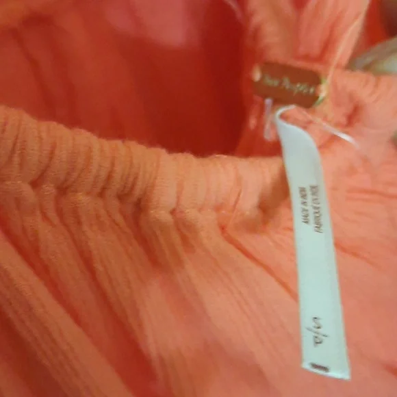 NWT FREE PEOPLE WATERMELON DRESS SZ S - Picture 4 of 12